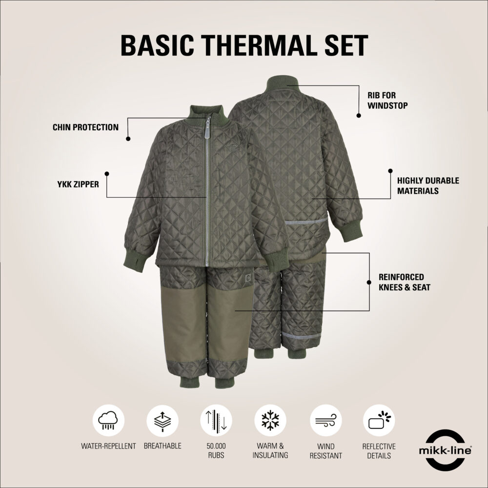 Termokomplekt - Dusty Olive - Image 7