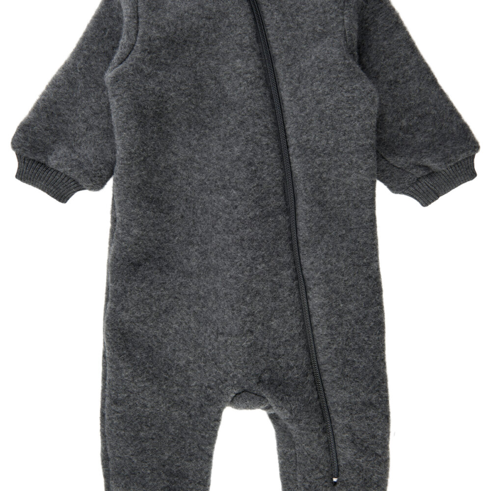 Meriinofliisist kombe soonikutega - Anthracite Melange - Image 2