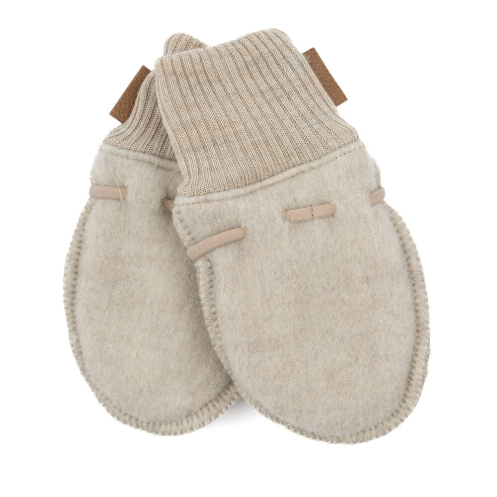 Villafliisist kindad -  Melange Offwhite - Image 2