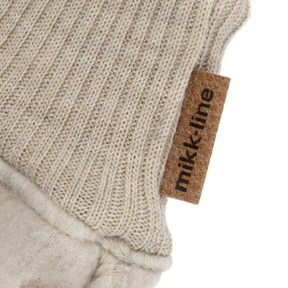 Villafliisist kindad -  Melange Offwhite - Image 4