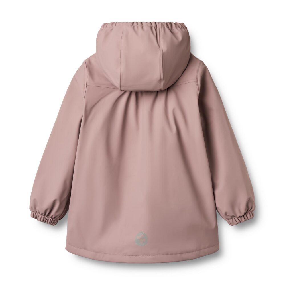Tepitud voodriga vihmajope Rika - Dusty lavender - Image 2