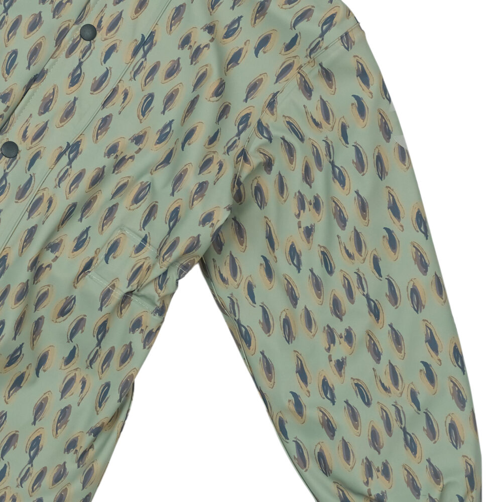 Fliisvoodriga vihmakombe - Iceberg Green - Image 6