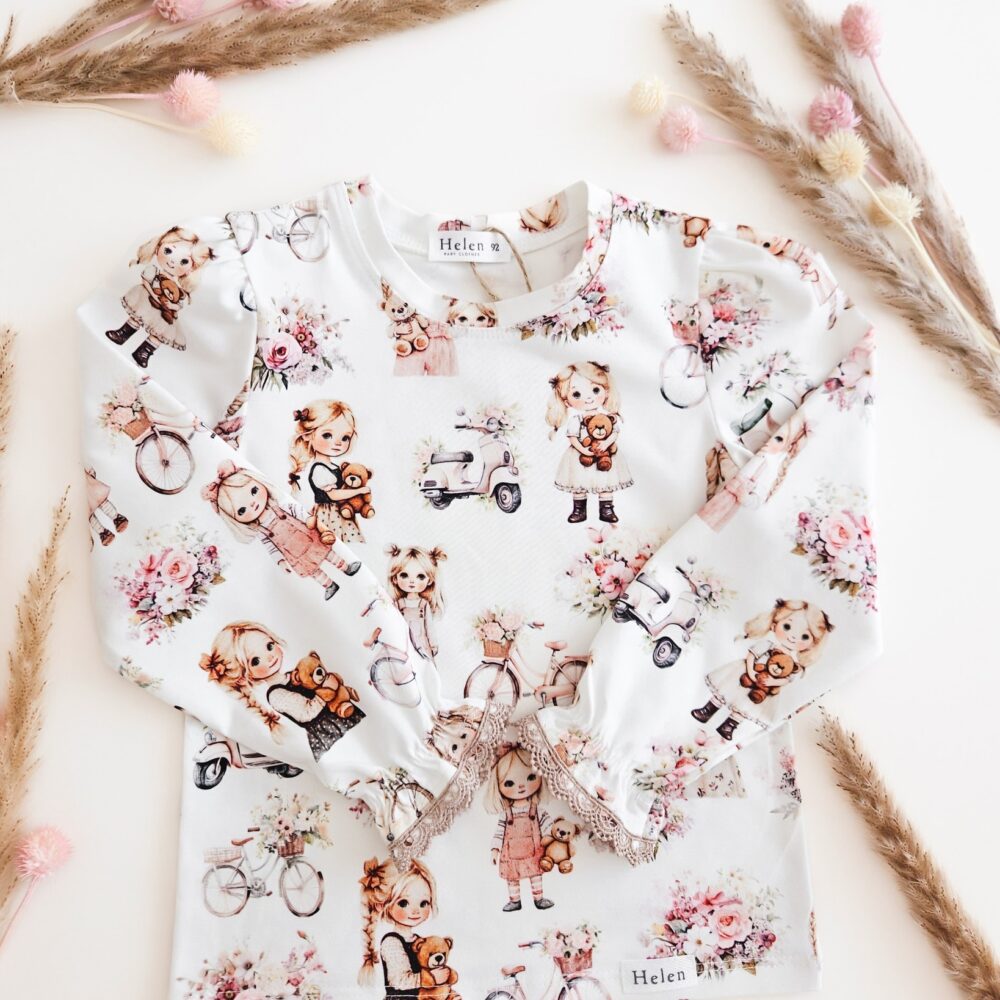 Pluus - Tüdrukud ja lilled