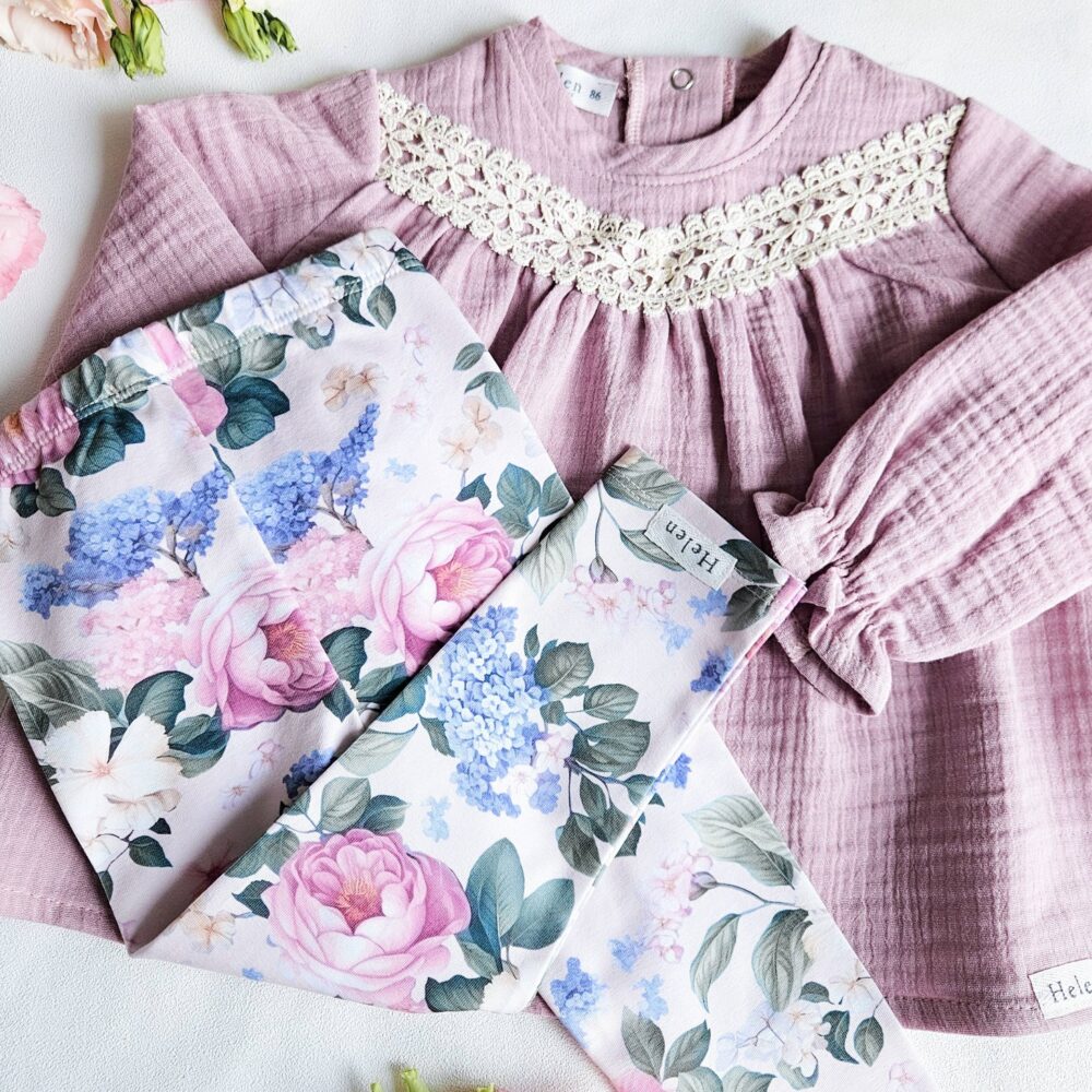 Tuunika - Puudriroosa (musliinist)