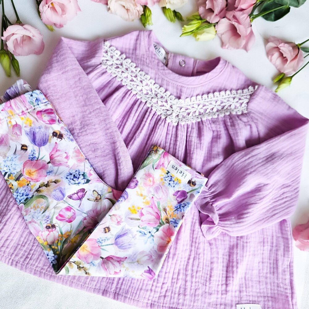 Tuunika - Lavendlililla (musliinist)