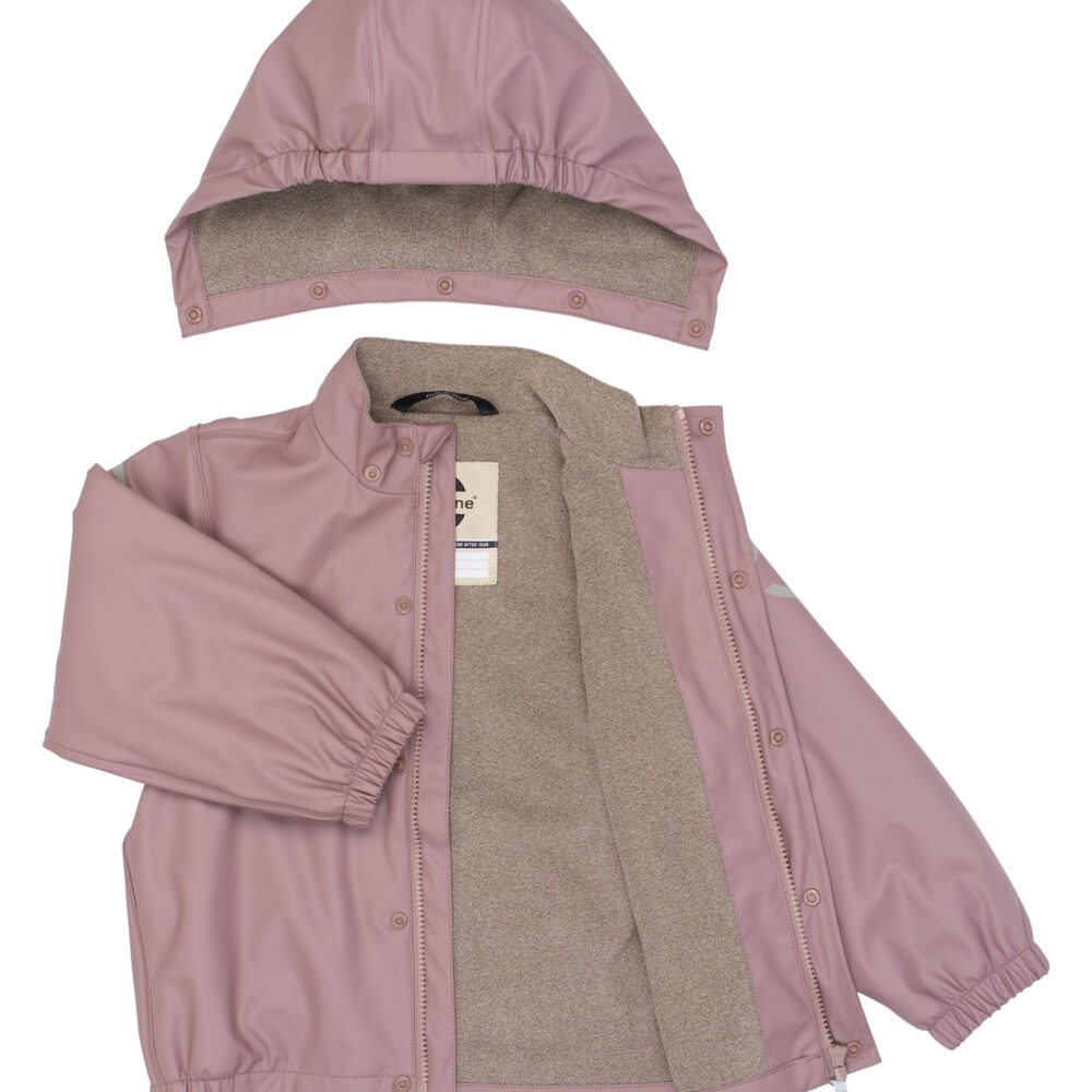 Vihmakomplekt fliisvoodriga - Twilight Mauve