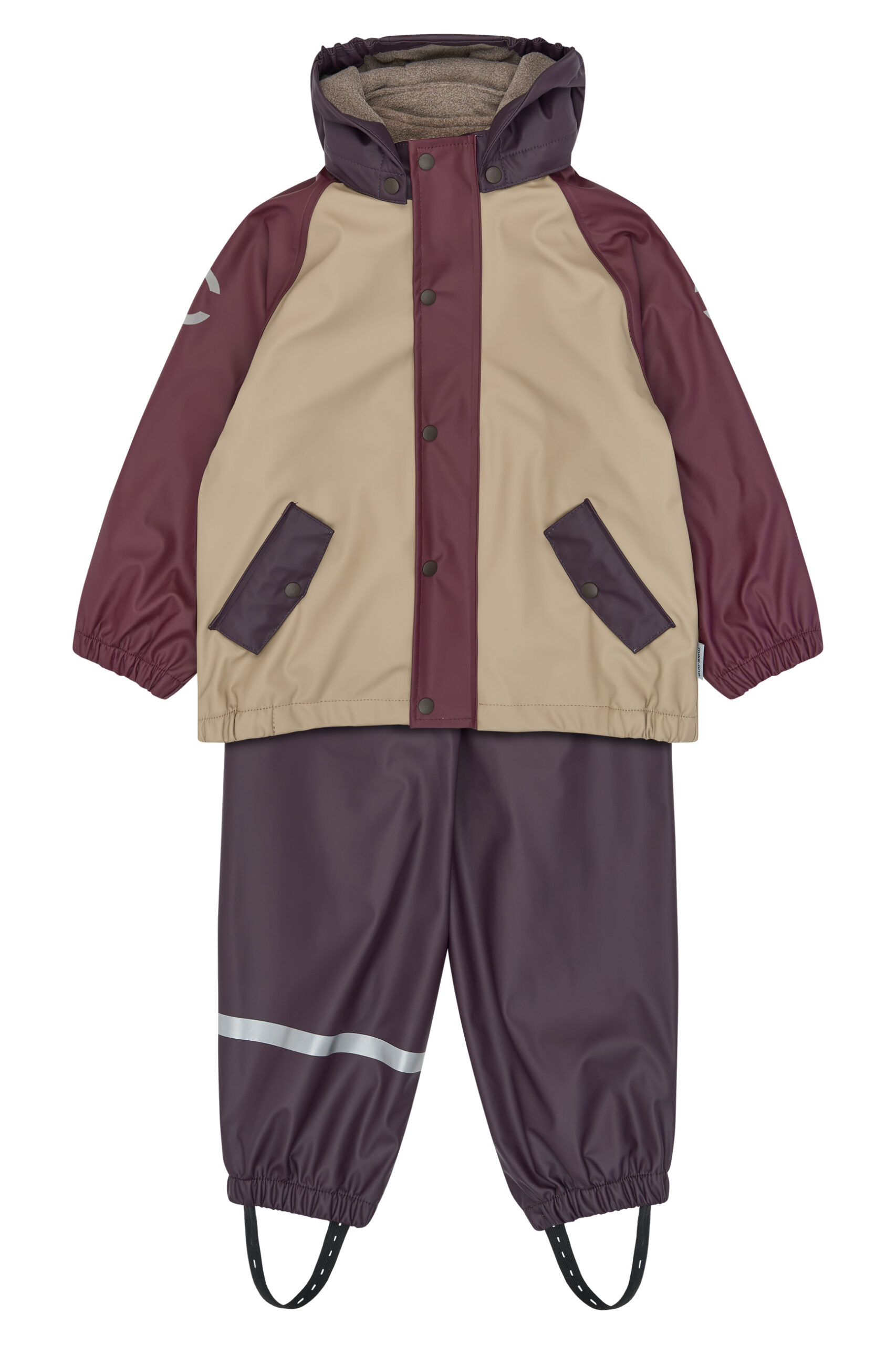 Vihmakomplekt eemaldatava fliisvoodriga - Plum Perfect - Image 2