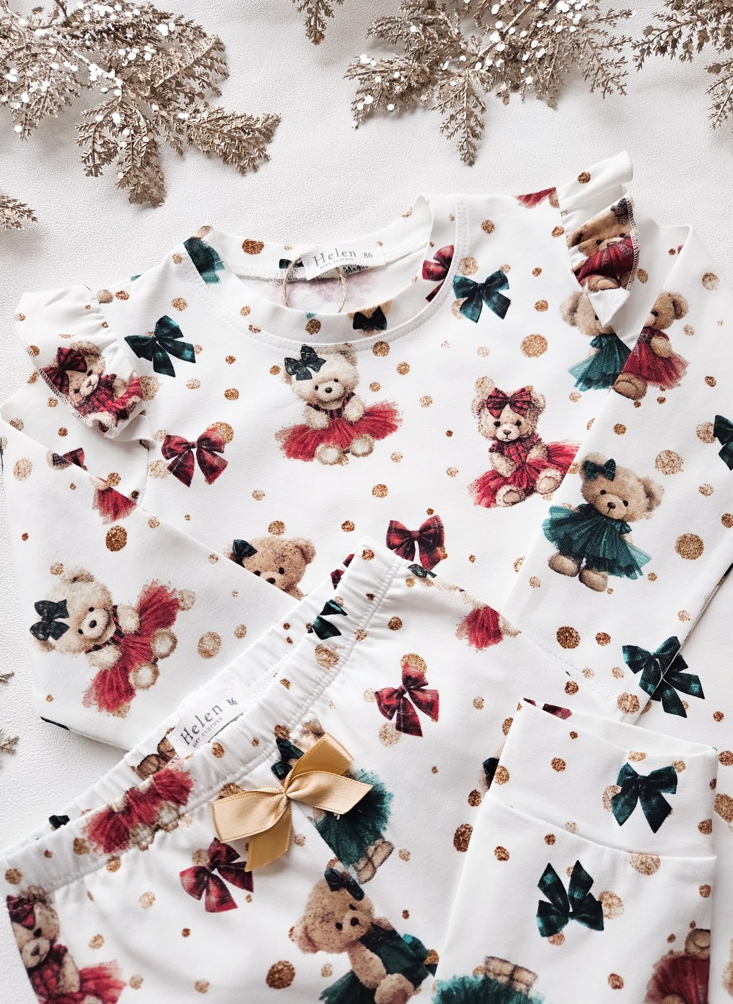 Pidžaamad – Jõulukarud🎄🧸 - Pilt 5
