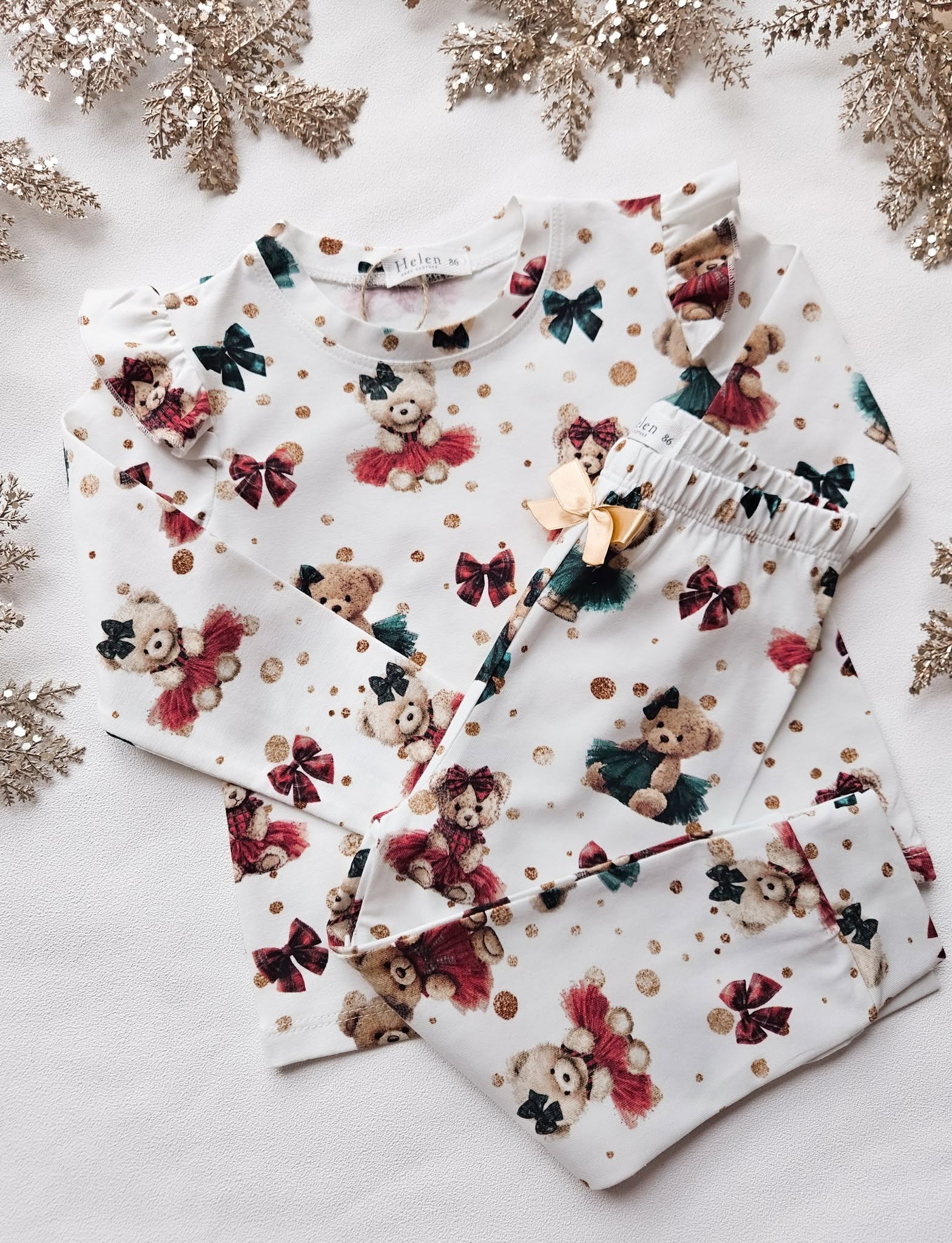 Pidžaamad – Jõulukarud🎄🧸 - Pilt 2