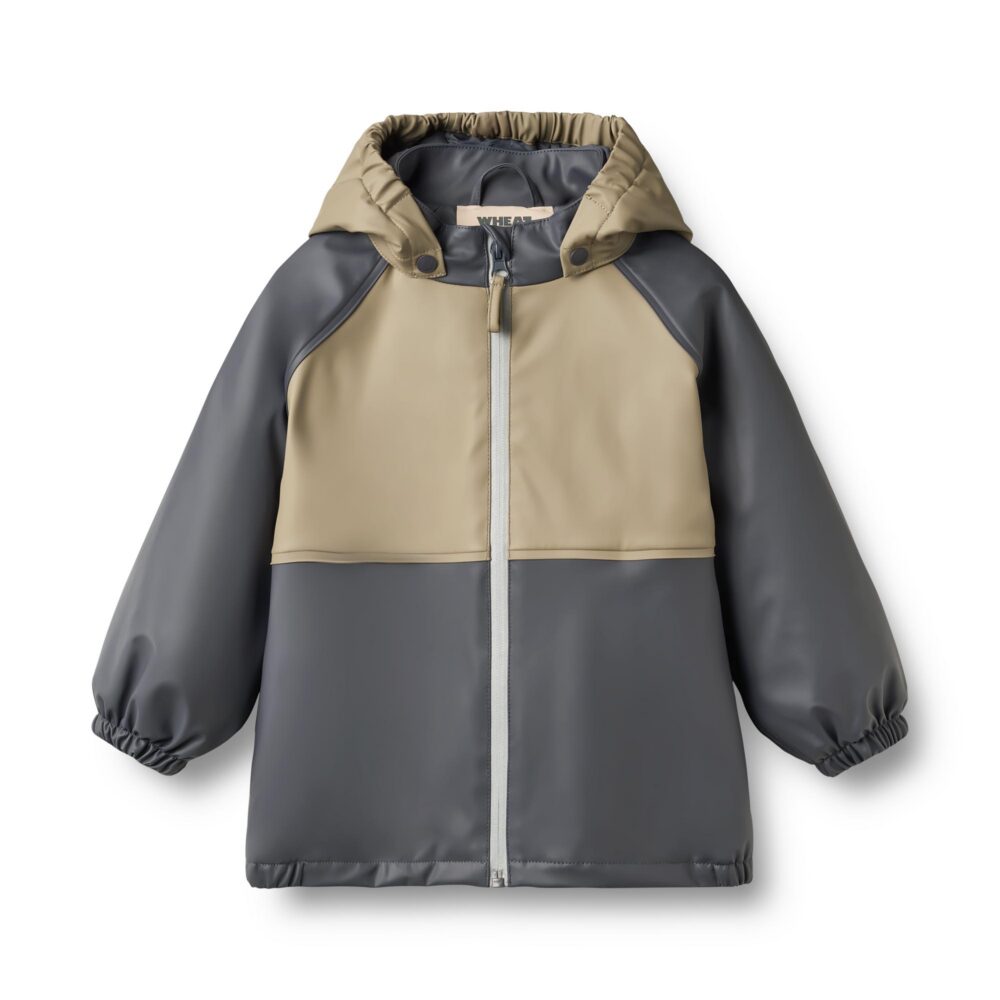 Wheat Ajojo tepitud voodriga vihmajope – Greyblue