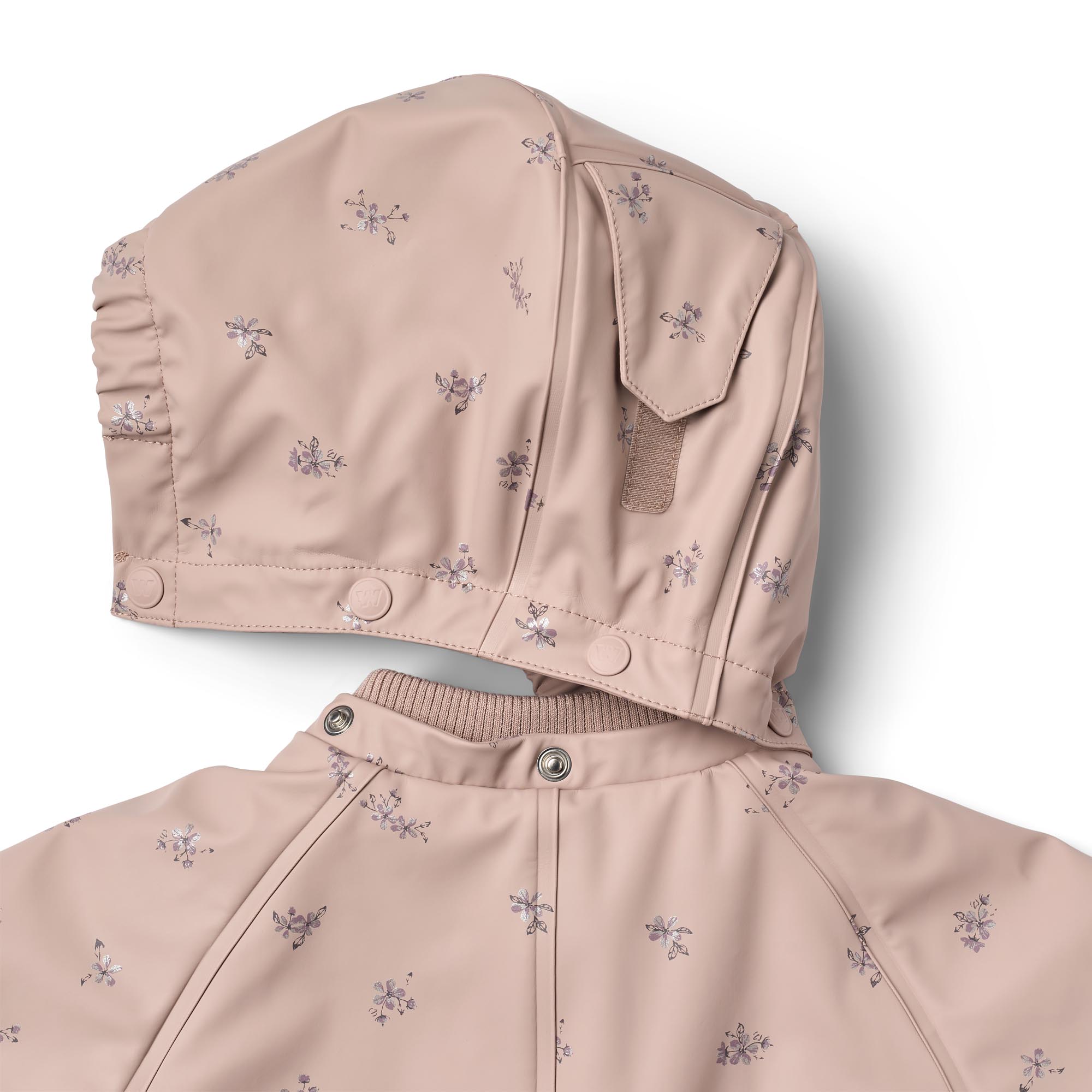 Wheat Aiko tepitud voodriga vihmakombe beebidele – Dry Rose Flowers - Pilt 3