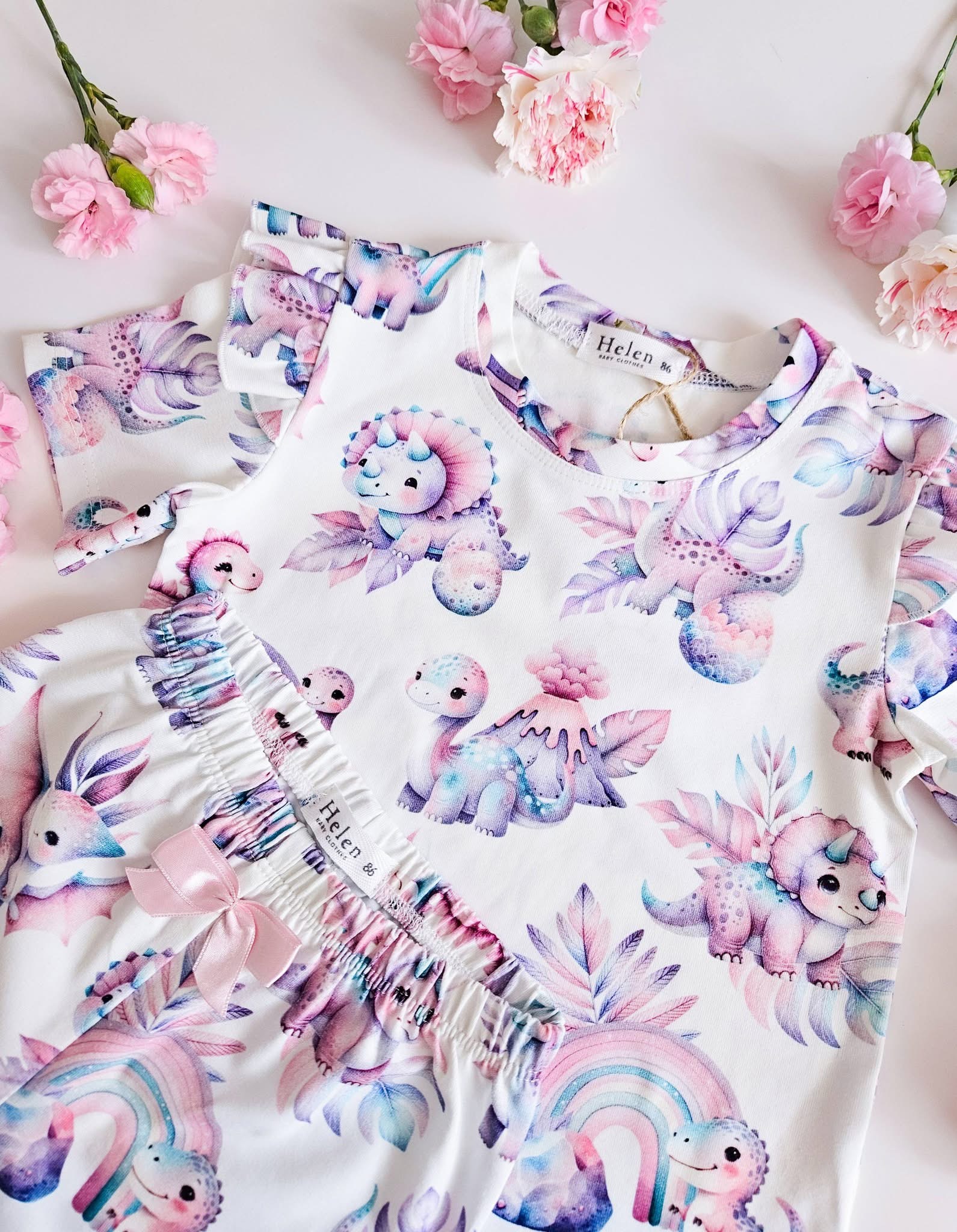 Pidžaamad – Dino 🦖💜 - Pilt 2