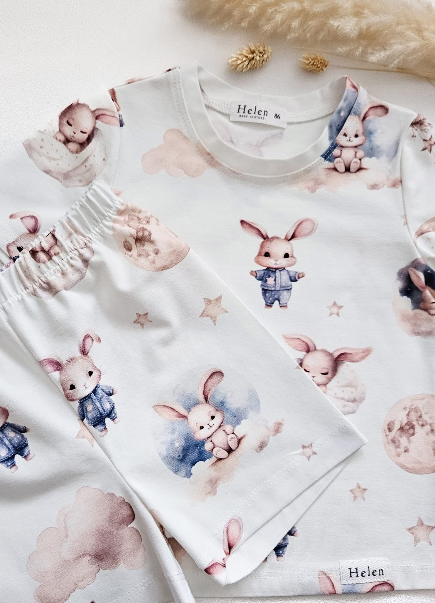 Pidžaamad – Jänkukesed 🐰🌙 - Pilt 2