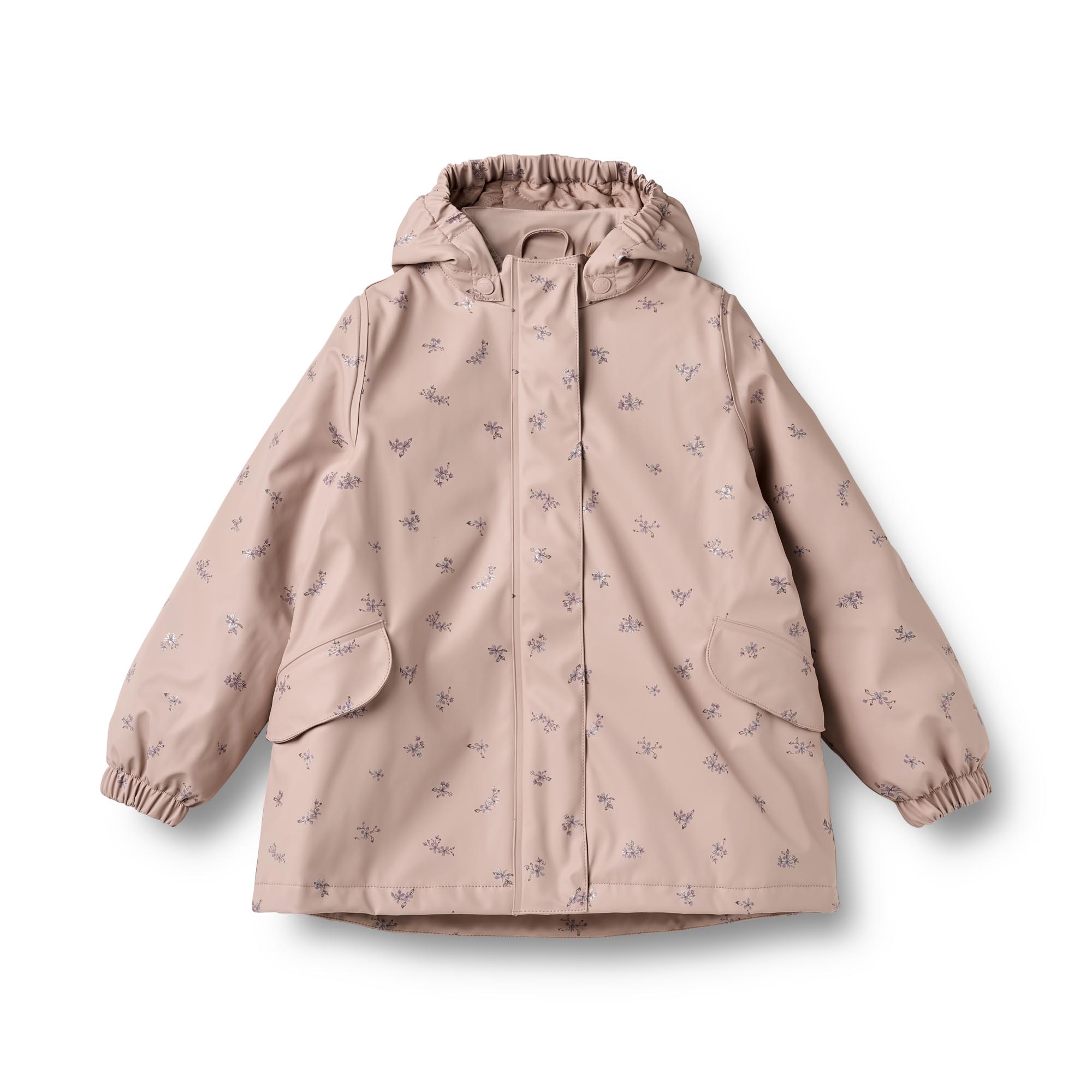 Wheat Rika tepitud voodriga vihmajope – Dry Rose Flowers