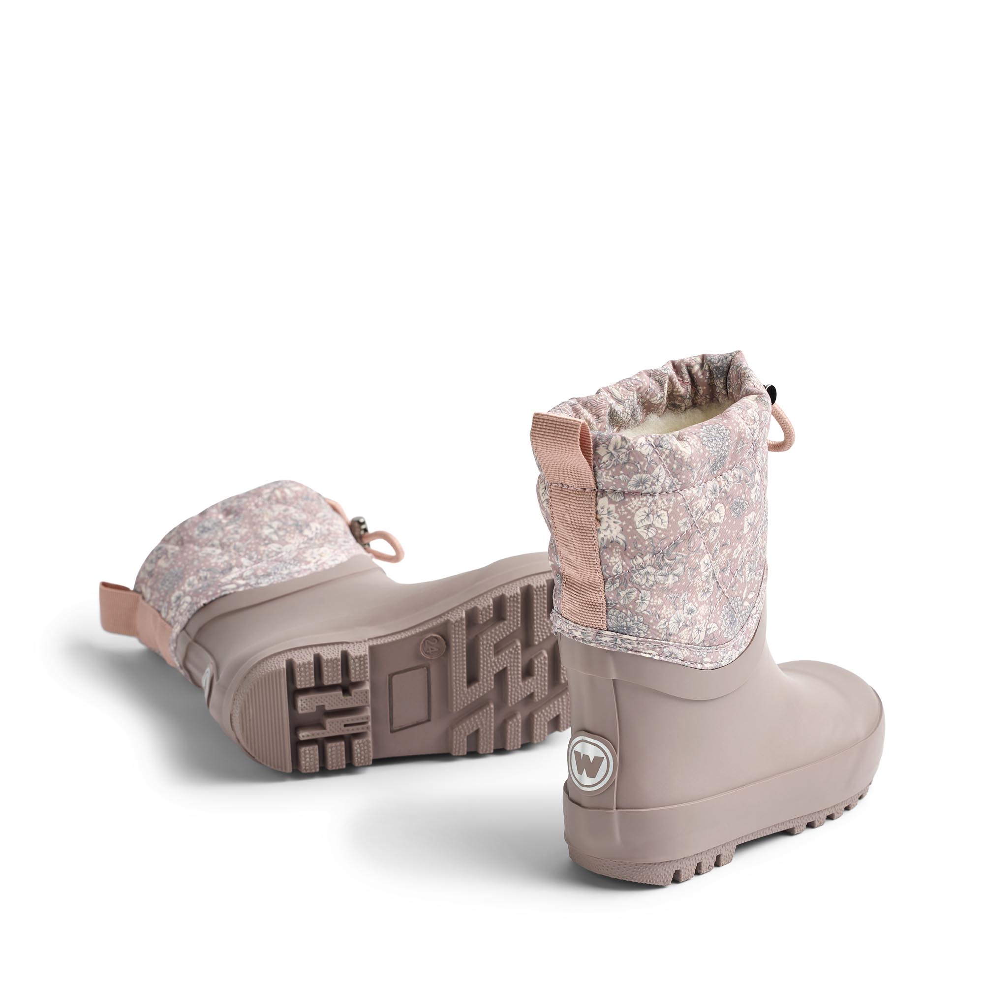 Wheat Drizzle villase voodriga talvesaapad – Dry Rose Flowers - Pilt 3