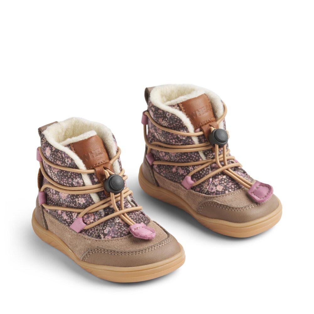 Wheat Milan Tex barefoot talvesaapad – Dry Wood Snow Flowers