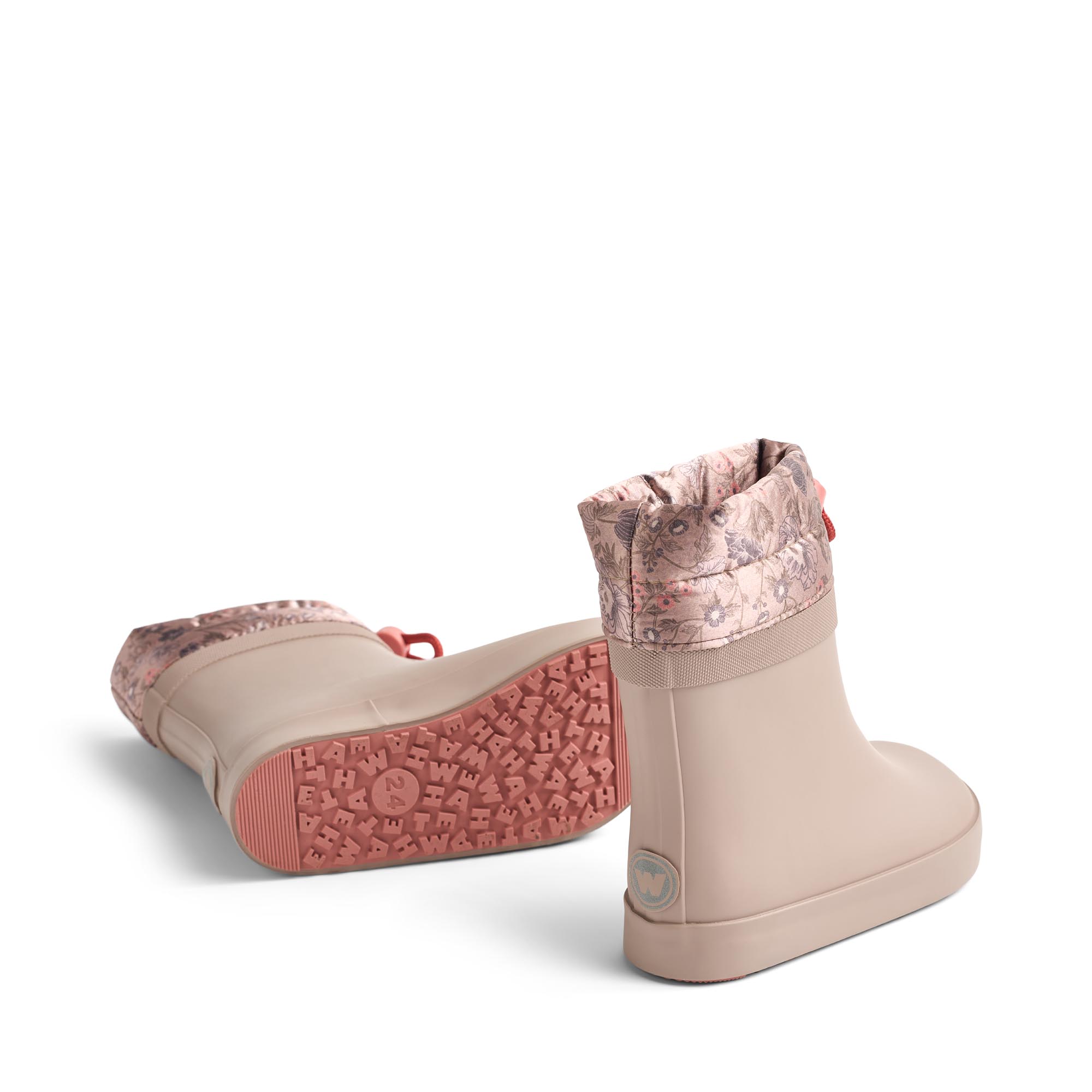 Wheat Arden villavoodriga barefoot kummikud – Golden Flowers - Pilt 2